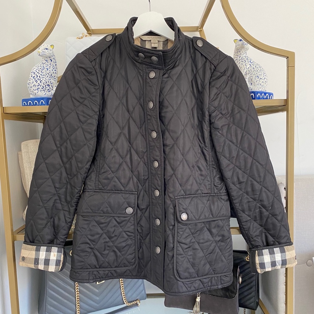 Women’s Burberry Diamond Quilted Jacket